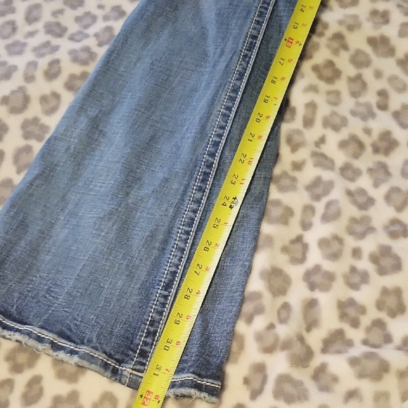 Miss Me Flare Blue Denim Jeans - Picture 8 of 8